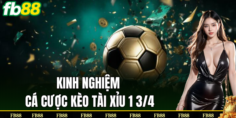 Kinh nghiệm trong cá cược Kèo Tài Xỉu 1 3/4